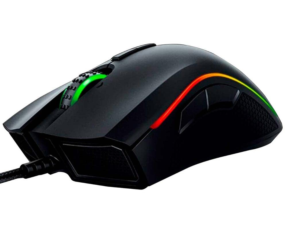 Razer Mamba Tournament Edition Gaming Mouse - 16,000 Adjustable DPI, Ergonomic Design, Chroma RGB Lighting - Perfect for Esports, FPS, and MMO Gaming