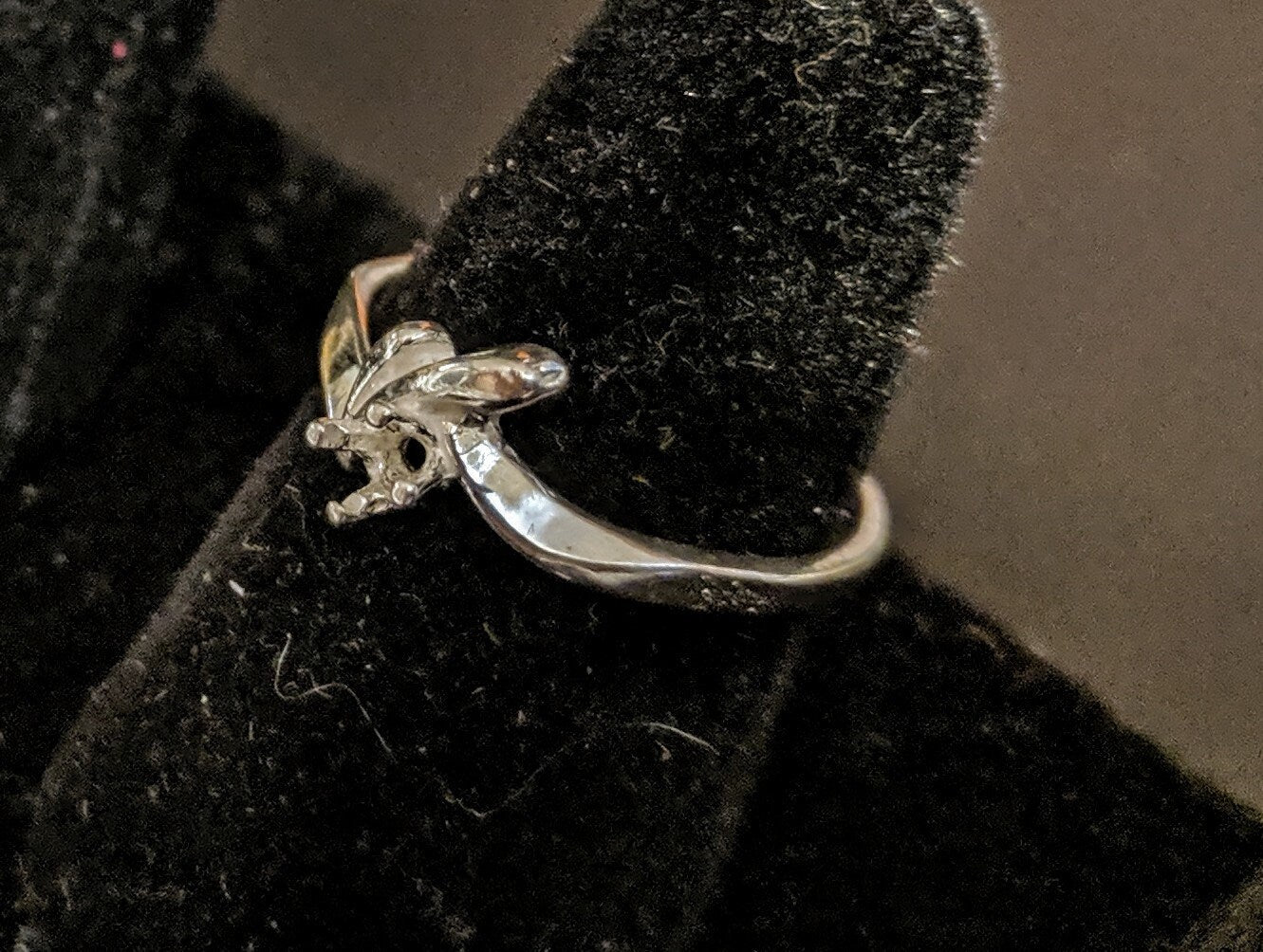 Solid Sterling Silver or 14kt Gold 3mm Round 4-Prong Birthstone Ring Setting - Size 4-7, Pre-Notched Blank (163872/143872) - Perfect for Custom Jewelry Making, Anniversary Gifts & Personalized Birth Month Rings
