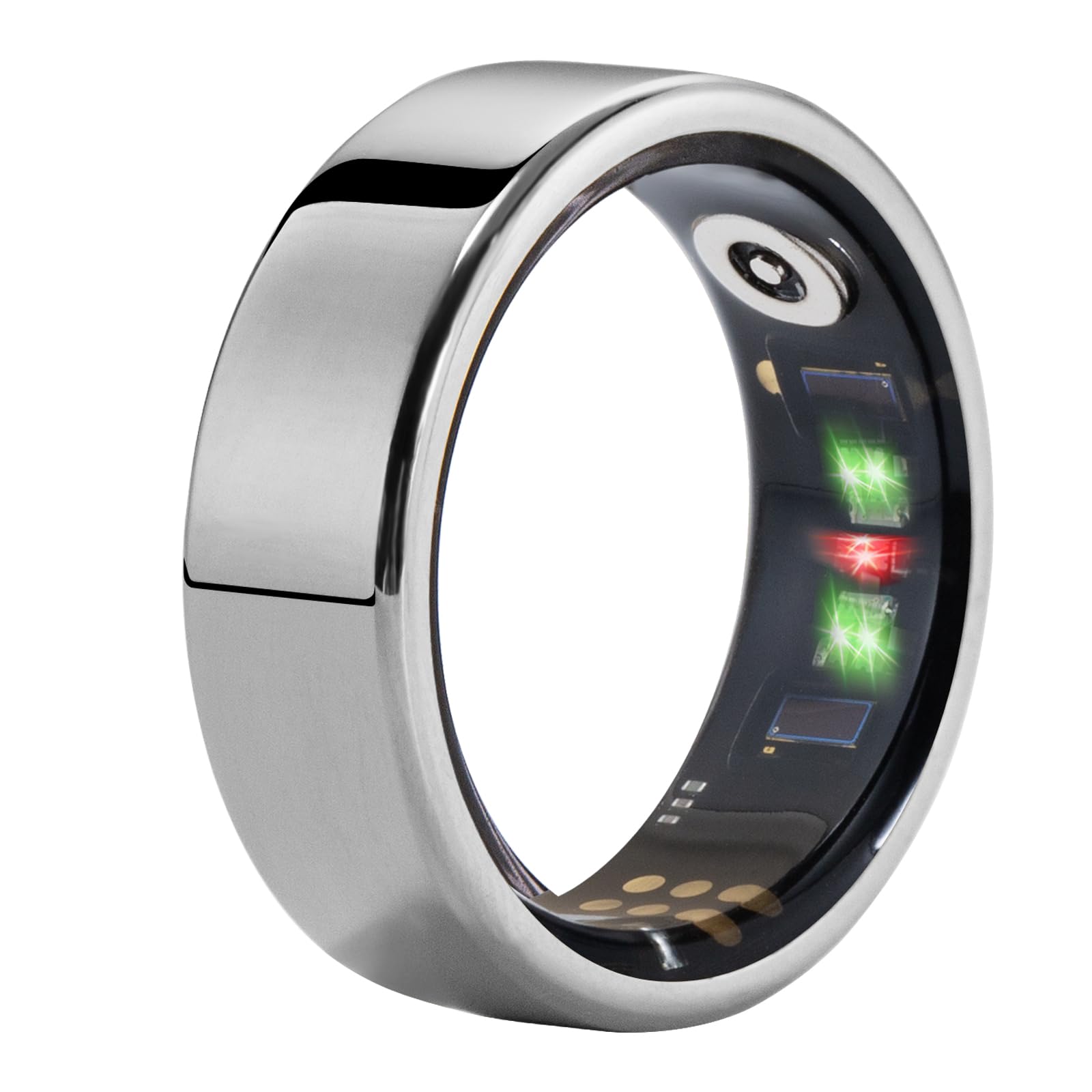 Smart Ring Health Tracker - Fitness & Sleep Monitor with Heart Rate & Blood Oxygen Sensor, Water Resistant Bluetooth Activity Tracker for Men & Women - Perfect for Workouts, Sleep Tracking & Daily Health Monitoring