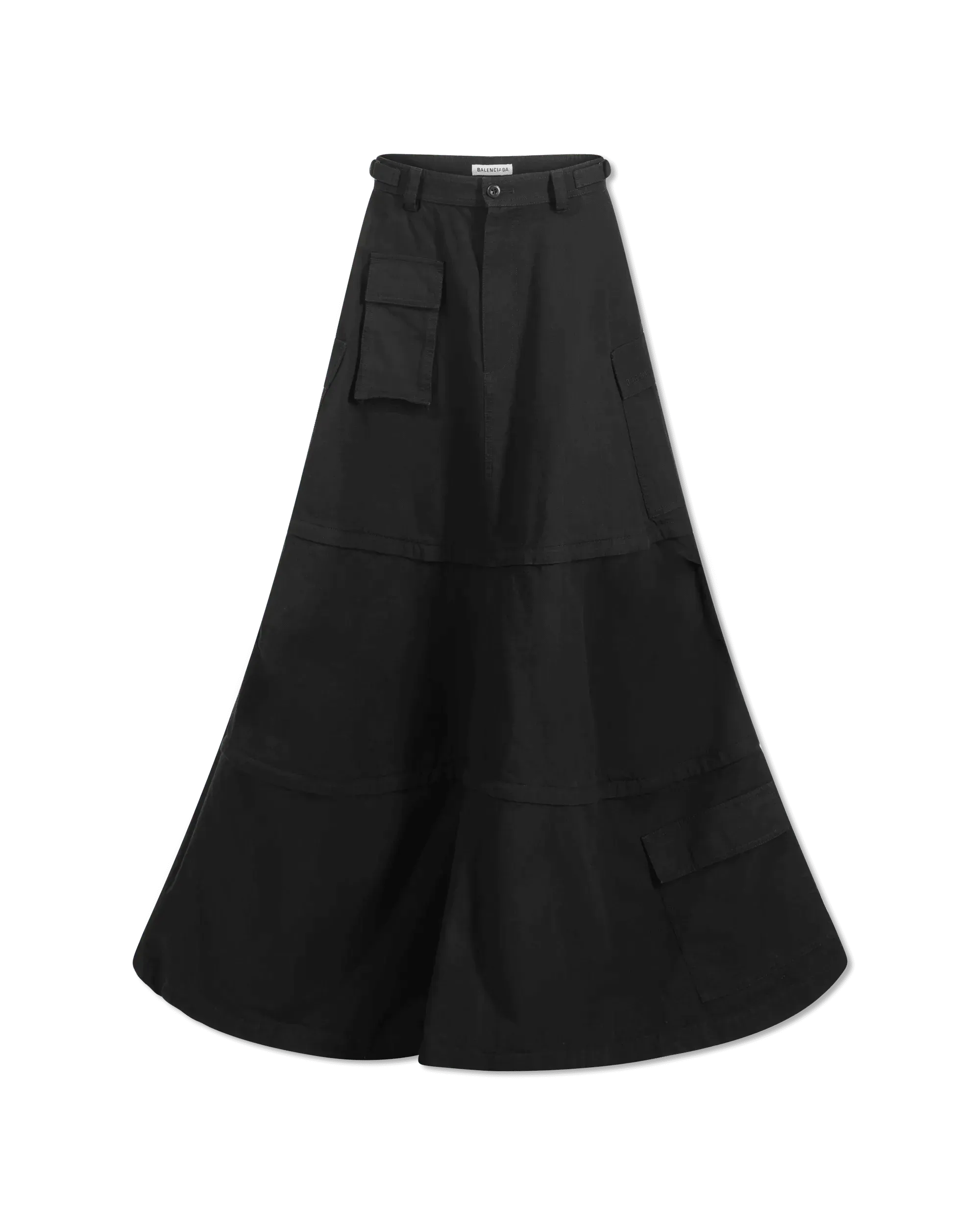 Durable Cotton Ripstop Maxi Cargo Skirt for Women - Outdoor Hiking, Travel & Casual Wear