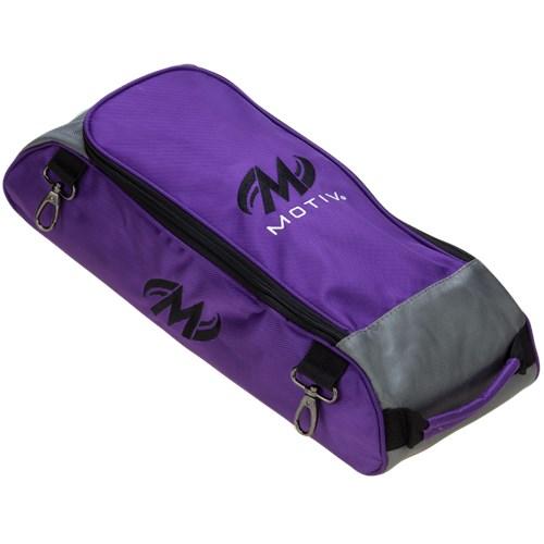 Motiv Ballistix Purple Shoe Bag for Triple Tote Bowling Bag - Perfect for Bowling Shoes Storage & Transport