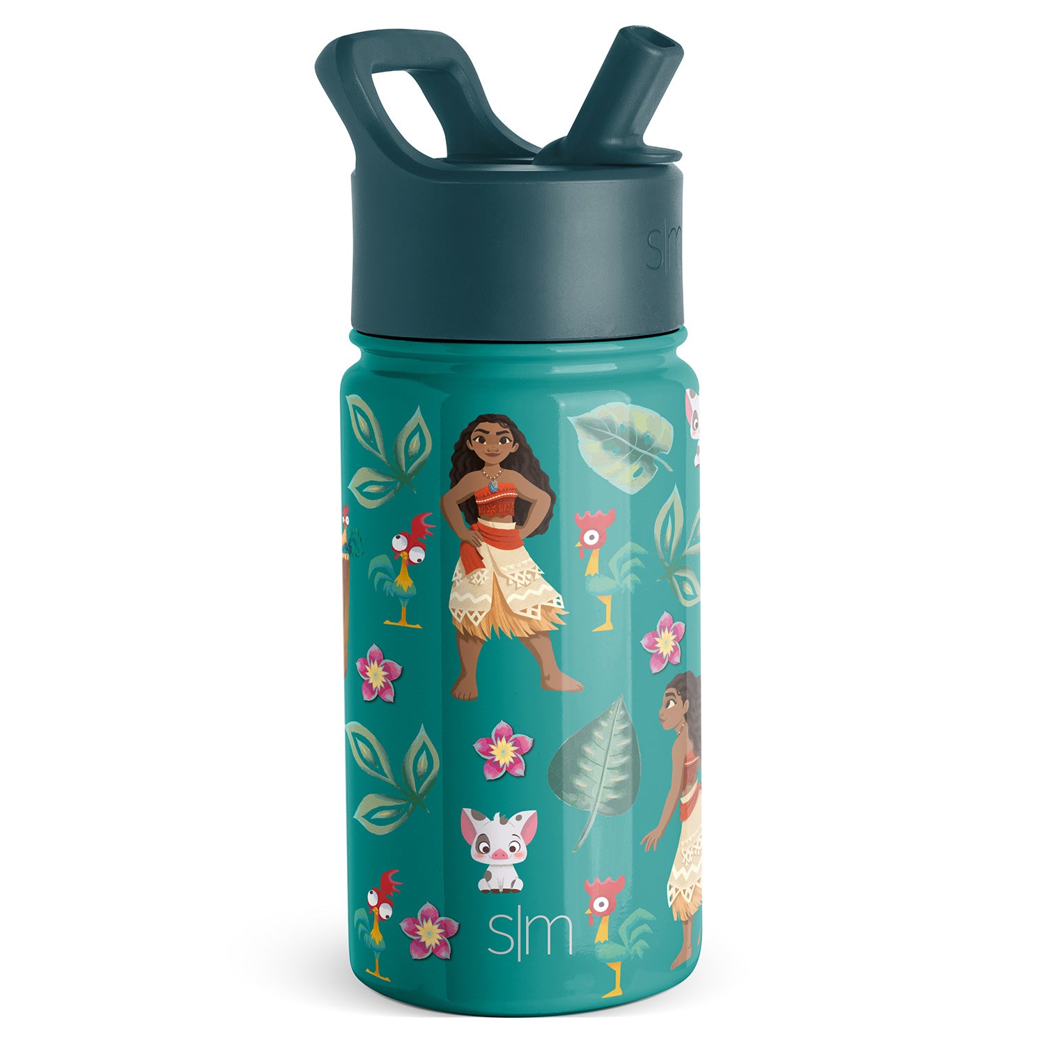 Summit Kids Water Bottle with Straw Lid - BPA Free, Leak Proof, Insulated Stainless Steel Bottle for School, Sports & Outdoor Activities
