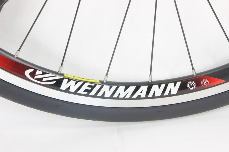 700c Weinmann DP18 Road Bike Wheelset - 700x28c Dynamic Sport Tires & Tubes Pair - Lightweight Alloy Rims for Racing, Training & Commuting - Perfect for Road Cycling Enthusiasts