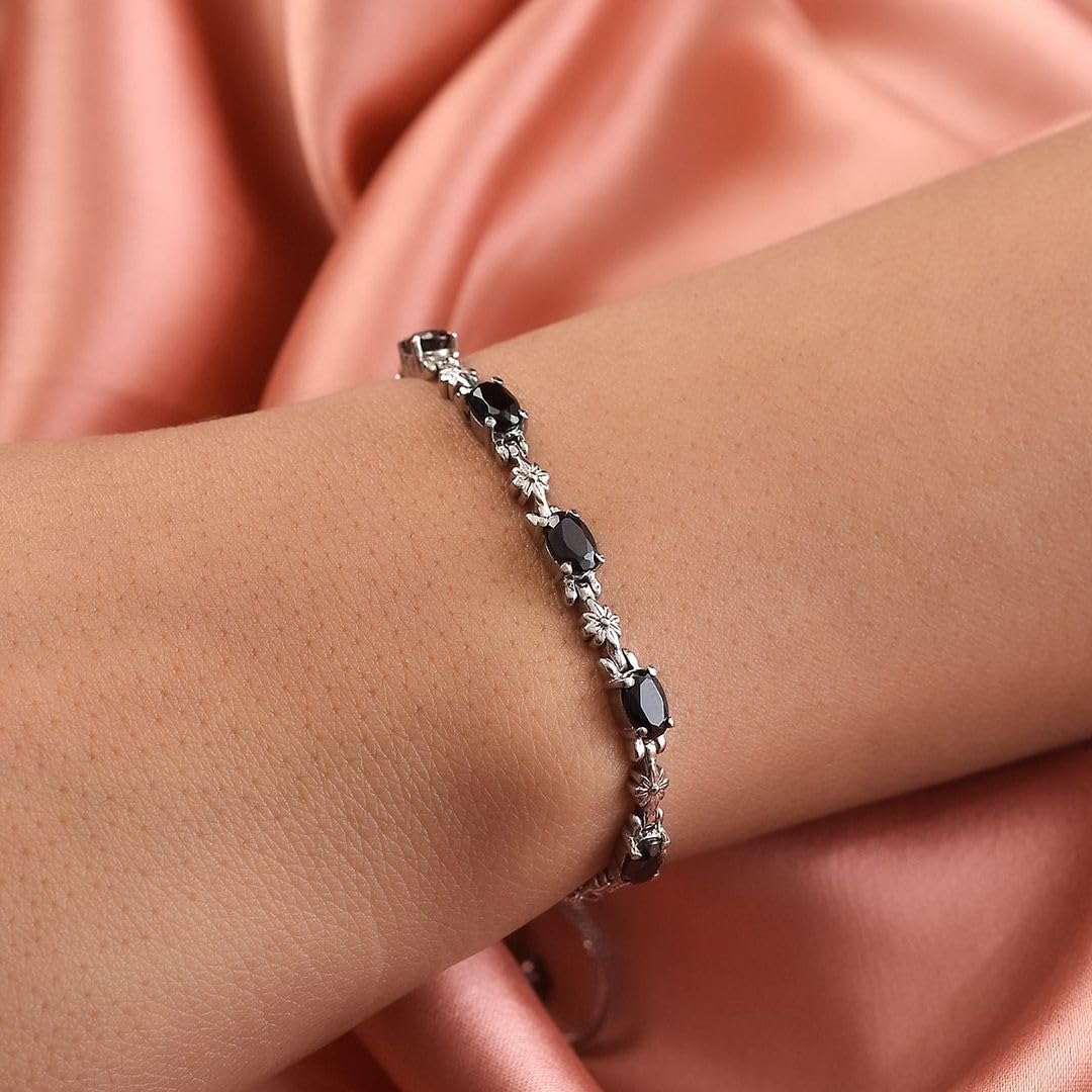 Birthstone Bracelets for Women - Adjustable Charm Bolo Bracelet with Gemstones | Engagement, Anniversary, Wedding & Promise Jewelry | Perfect Birthday Gift for Her | Ideal for Everyday Wear, Special Occasions & Gift-Giving