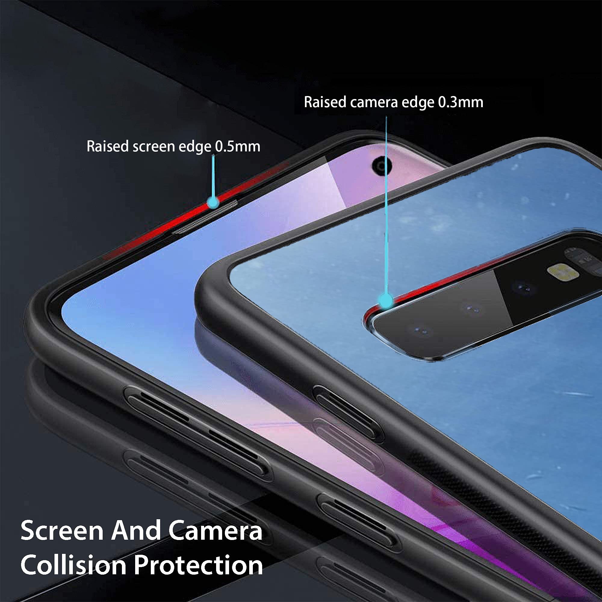 Shockproof Samsung Galaxy S10 Phone Case with Great White Shark Design - Durable TPU Protective Cover for Impact Absorption - Perfect for Outdoor Adventures, Beach Trips & Shark Enthusiasts