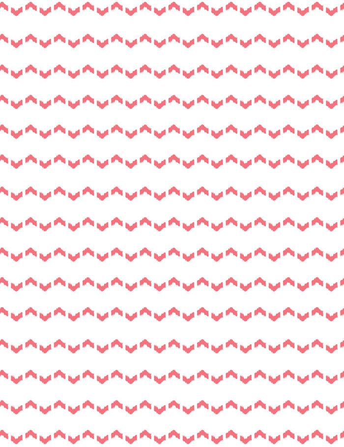Kezmoh Zag Flamingo Wallpaper by Wallshoppe - Premium Peel & Stick Wallpaper for Bedroom, Nursery, and Home Decor
