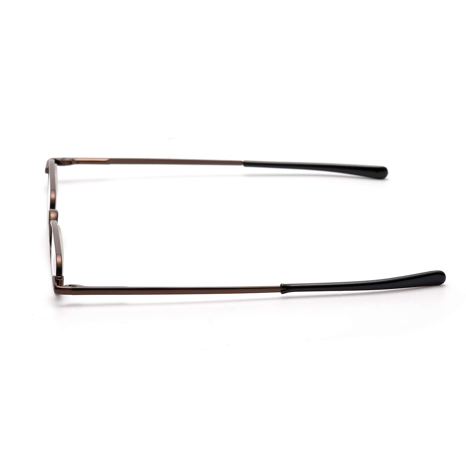 ZUVGEES Mini Compact Slim Reading Glasses - Lightweight Portable Readers with Pen Clip & Tube Case for Men Women - Perfect for Travel, Office, and Daily Reading