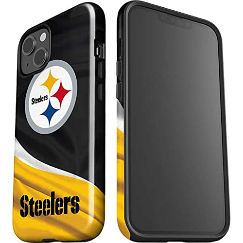 Officially Licensed NFL Pittsburgh Steelers iPhone 13 Mini Impact Phone Case - Durable Protective Cover for Football Fans | Perfect for Game Day, Travel & Everyday Use