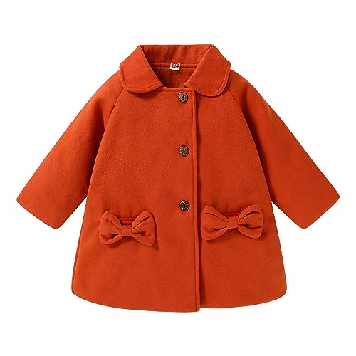 Pumpmkin Yellow With Bowknot Outerwear