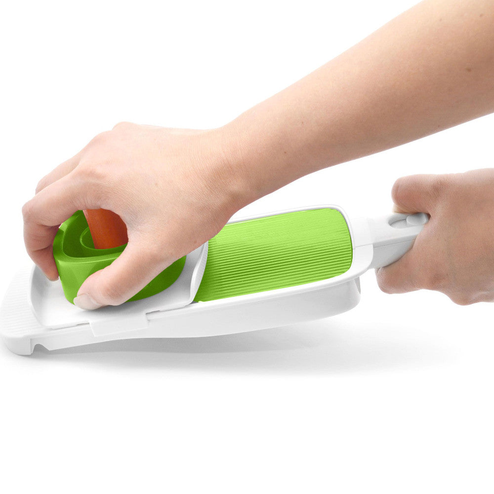 STARFRIT 093026 Hand Held V Slicer - Professional Mandoline Slicer for Fruits & Vegetables - Perfect for Salad Prep, Garnishing & Meal Prepping