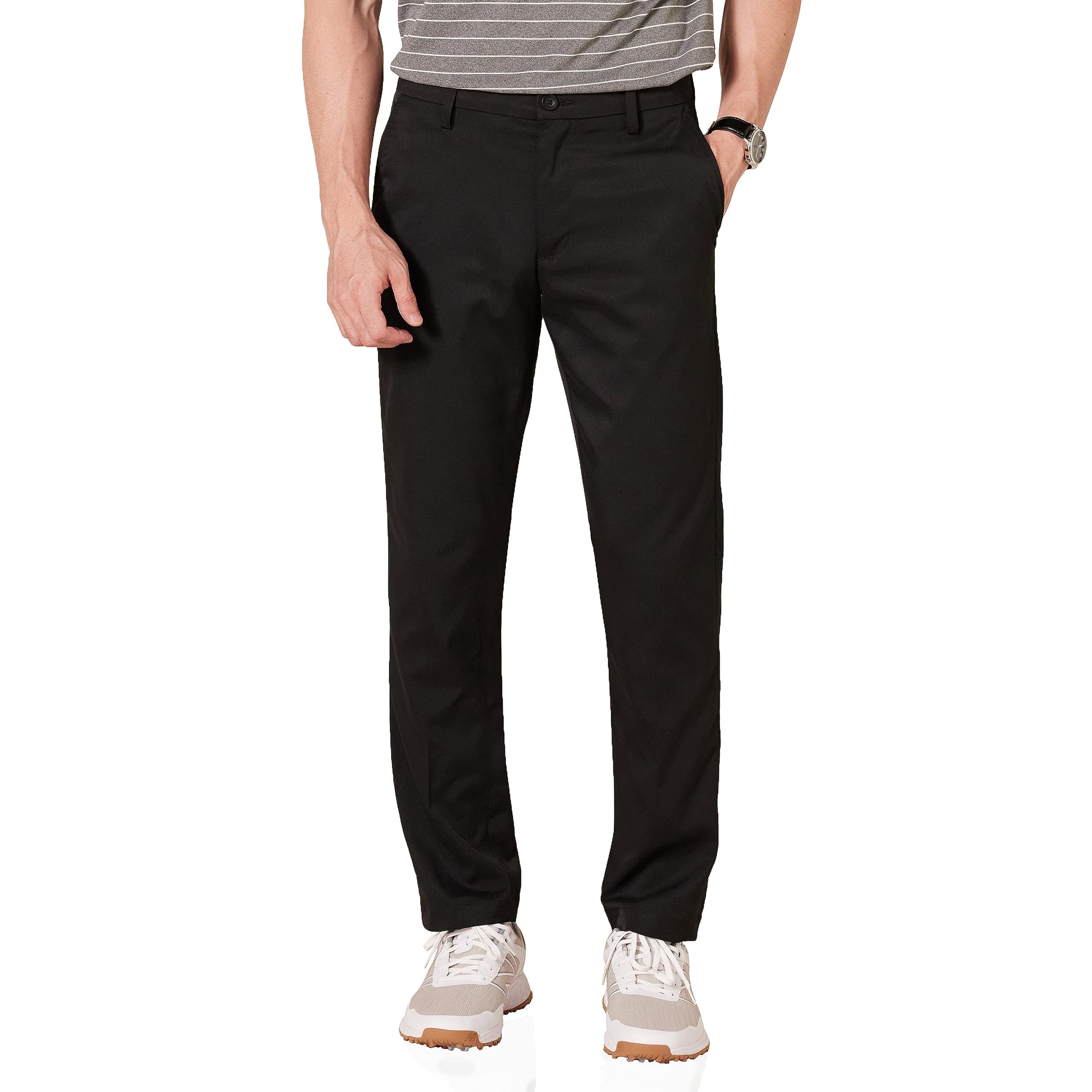 Amazon Essentials Men's Slim-Fit Stretch Golf Pants - Comfortable & Breathable for Golfing, Work & Casual Wear