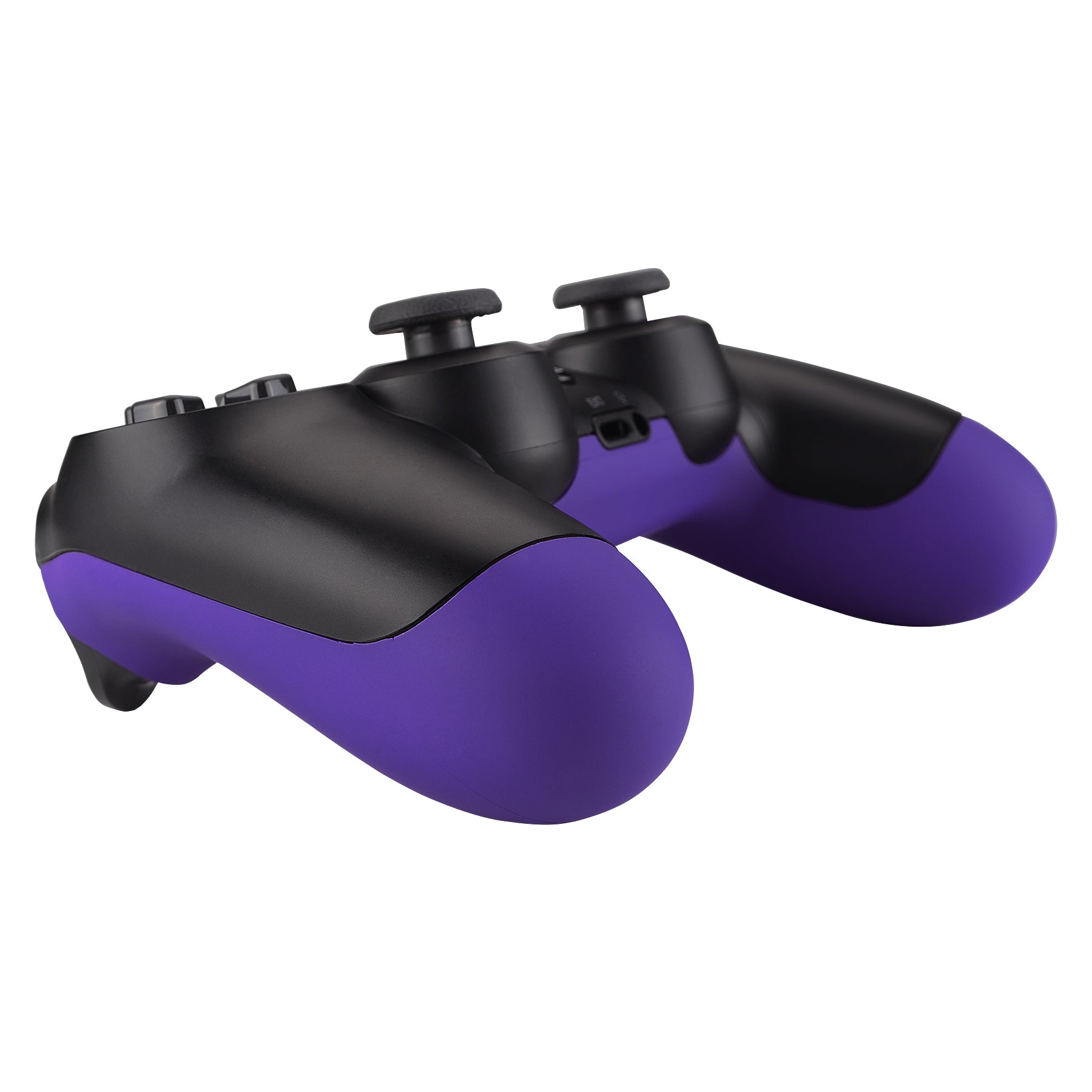 eXtremeRate Purple Replacement Bottom Shell for PS4 Slim Pro Controller (CUH-ZCT2 JDM-040/050/055) - DIY Repair & Customization for Enhanced Gaming Experience