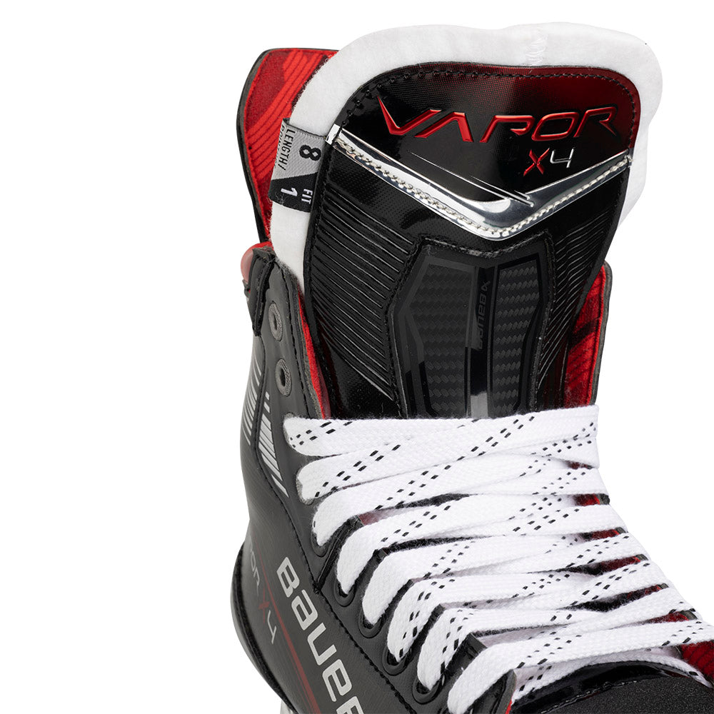Bauer Vapor X4 Senior Ice Hockey Skates - Professional Performance Skates for Men - Perfect for Competitive Play & Training on Ice Rinks