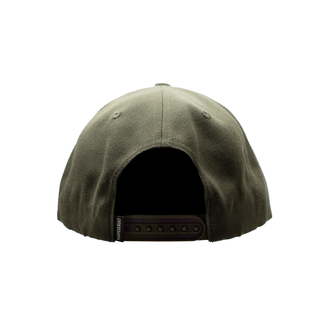 Stylish Olive Leather Patch Hat for Men & Women - Perfect for Outdoor Adventures, Casual Wear & Street Fashion
