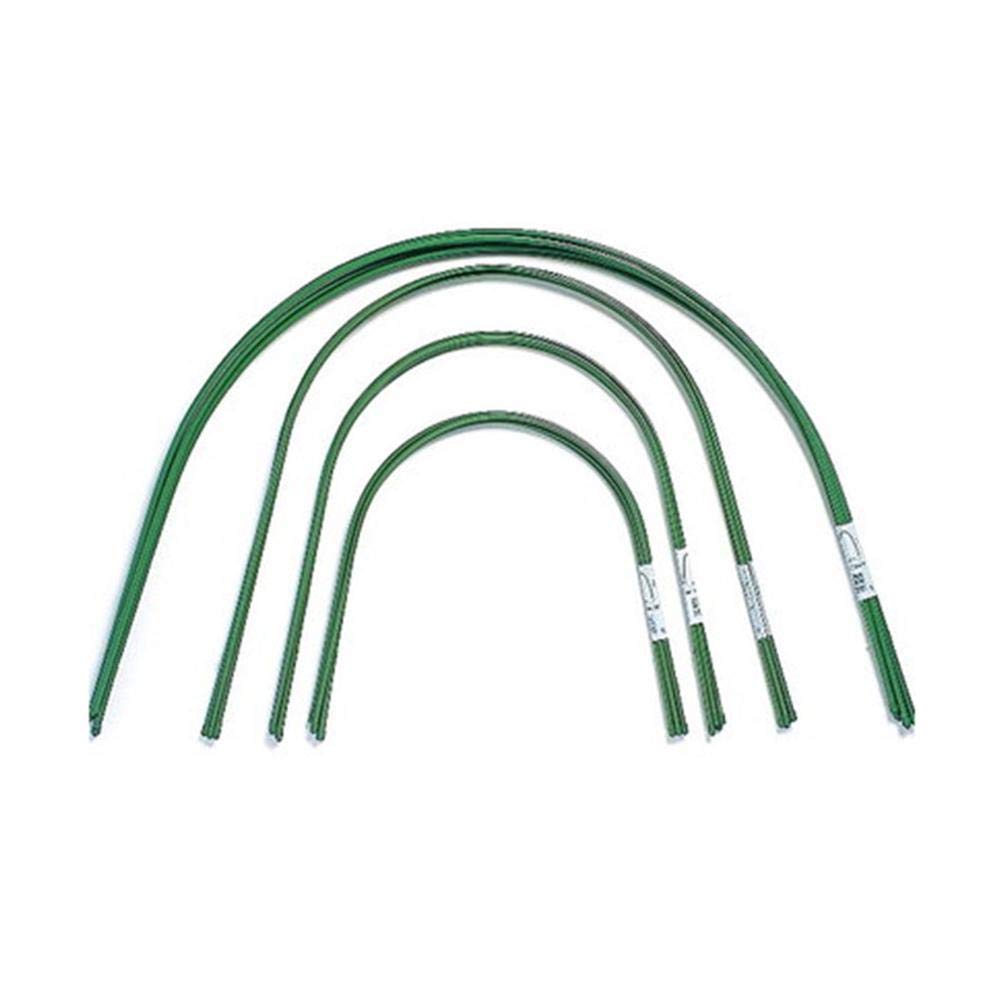 ACJRYO 6-Pack 18.9 Inch Greenhouse Hoops - Portable Garden Fabric Support Frames & Plant Grow Tunnels for Raised Beds, Seedlings Protection, and Outdoor Gardening
