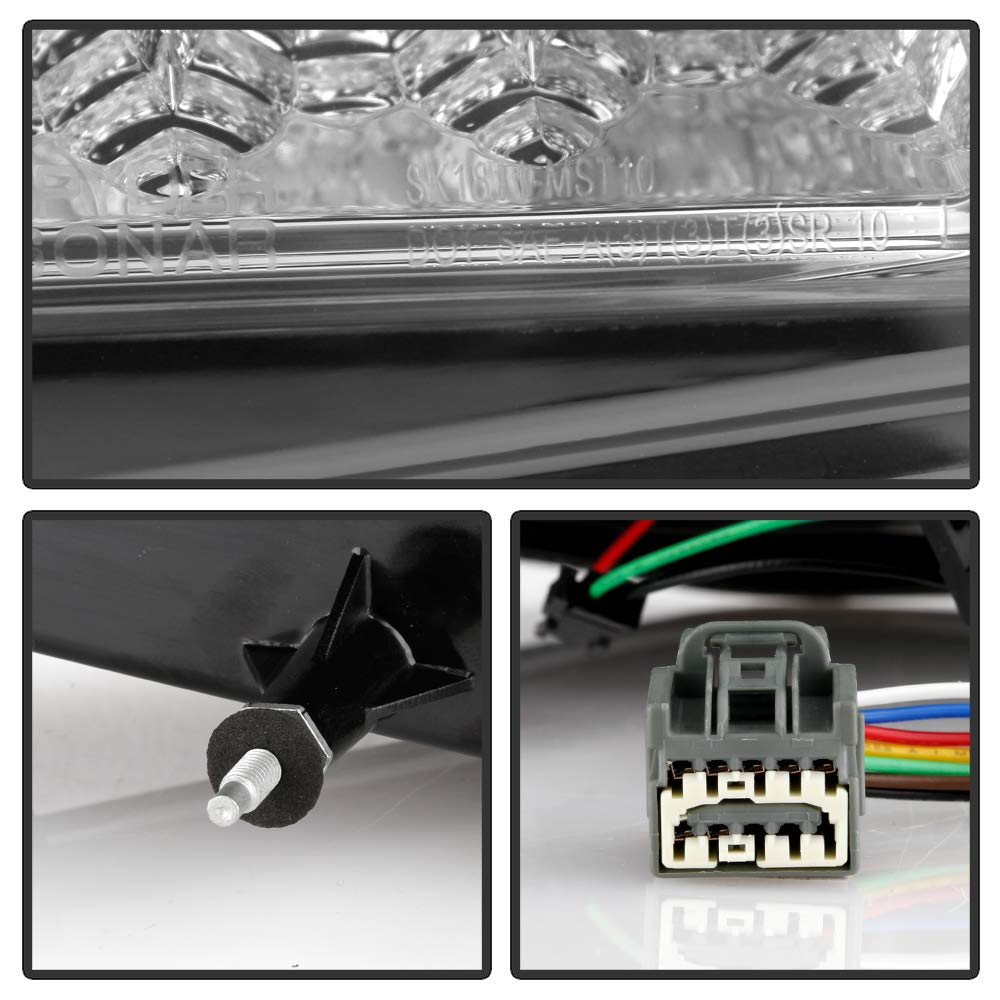 2010-2012 Ford Mustang Sequential LED Tail Lights - Smoked Black Style for Enhanced Visibility & Style | Perfect for Night Driving & Car Shows