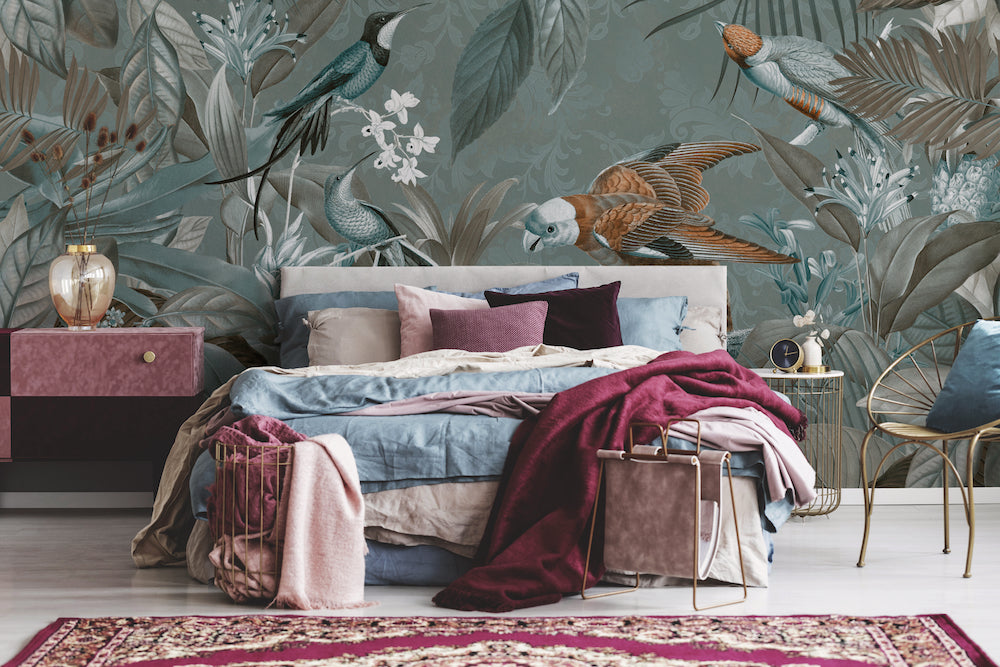 ARTist Tropical Jungle Wall Art - Vibrant Nature Canvas Prints for Home & Office Decor - Perfect for Living Room, Bedroom, or Office Spaces