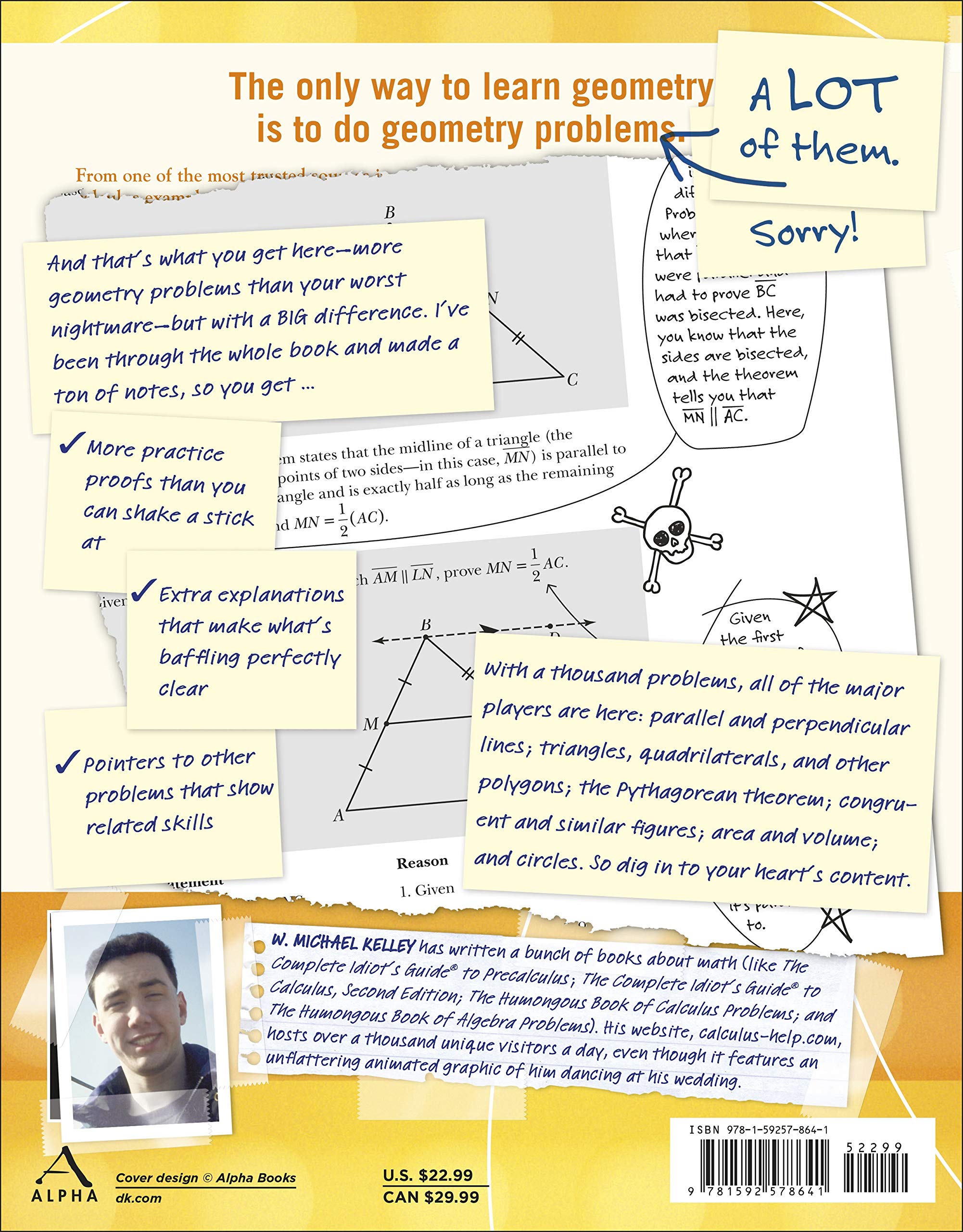 The Humongous Book of Geometry Problems - 1000+ Math Exercises with Solutions | Perfect for High School & College Students, Homeschooling & Self-Study | Humongous Books Series