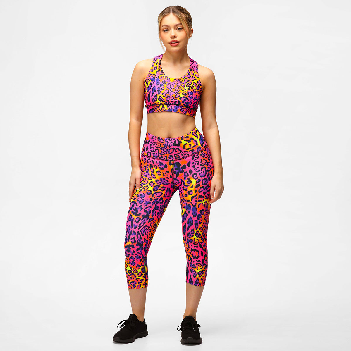Sunset Safari Capri Pants - Women's High Waisted Casual Trousers for Travel & Outdoor Adventures