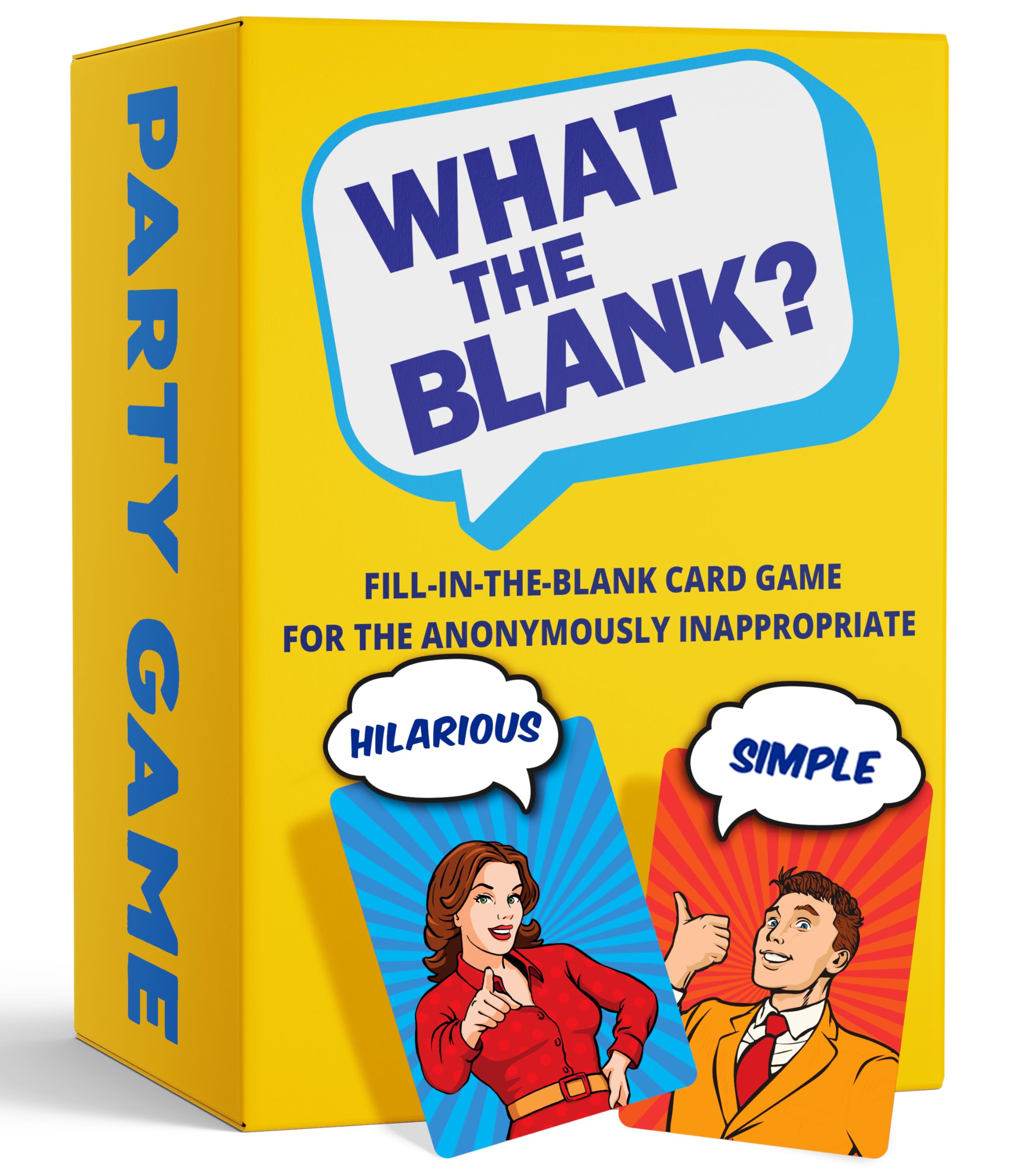 Funny Adult Card Games for Parties, Camping & Game Nights - Hilarious Group Game for Friends & Family - Perfect for Social Gatherings, Vacations & Birthday Celebrations