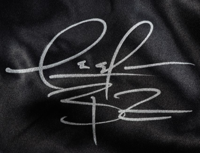 Deontay Wilder Signed Authentic Black Boxing Shorts - Limited Edition Collectible for Boxing Fans & Memorabilia Enthusiasts - Perfect for Display, Gifts, and Sports Collections