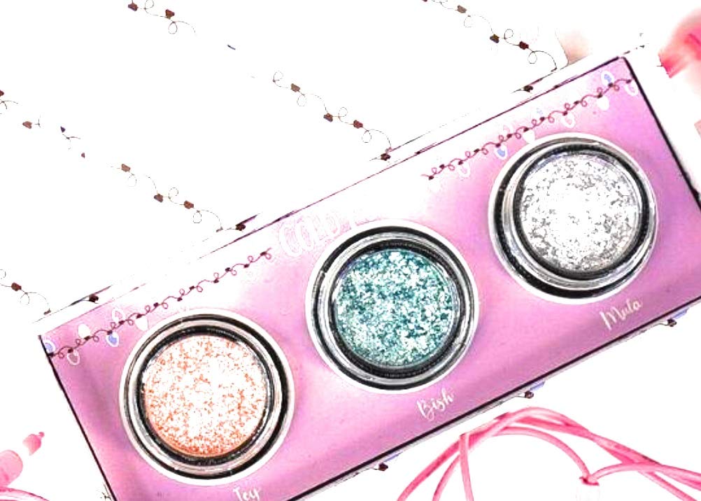 Cold As Ice Diamond Eyeshadow Set - Long-Lasting Shimmer & Glitter Eyeshadow Palette for Stunning Eye Makeup | Perfect for Parties, Night Out & Special Occasions