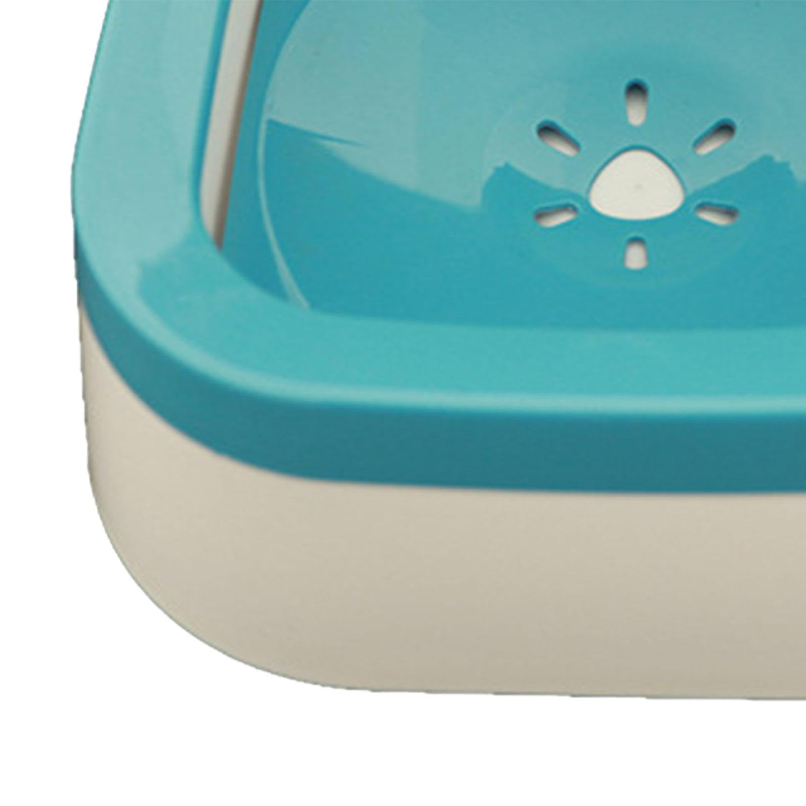 **Enakshi Automatic Cat Water Fountain with 1L Large Capacity - Blue Pet Drinking Bowl for Cats & Small Dogs | Perfect for Home, Office, or Travel Use**