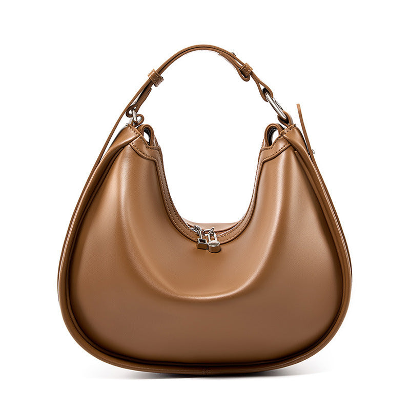 Genuine Leather Crossbody Bag for Women - Stylish Underarm Tote & Shoulder Bag - Perfect for Work, Travel, and Everyday Use