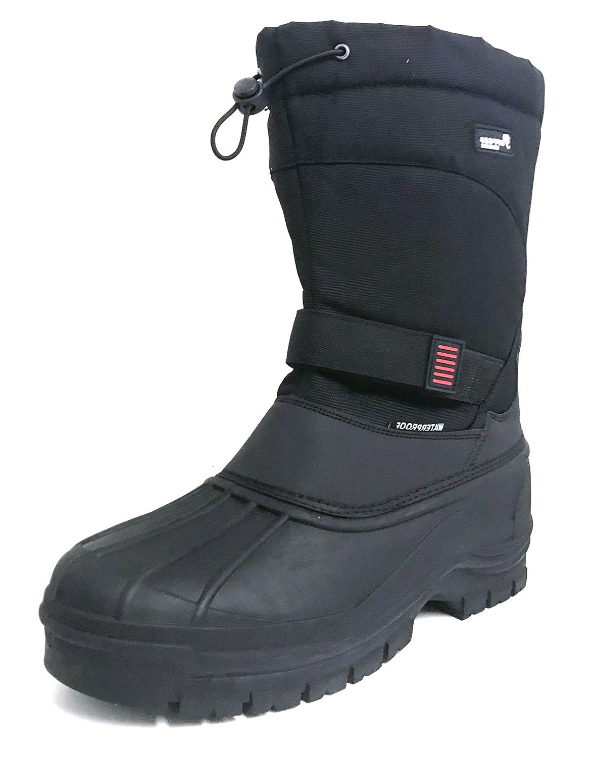 Men's Winter Snow Boots - Heavy Duty Waterproof Insulated Duck Boots for Cold Weather - Perfect for Snow Hiking, Ice Fishing & Outdoor Winter Activities