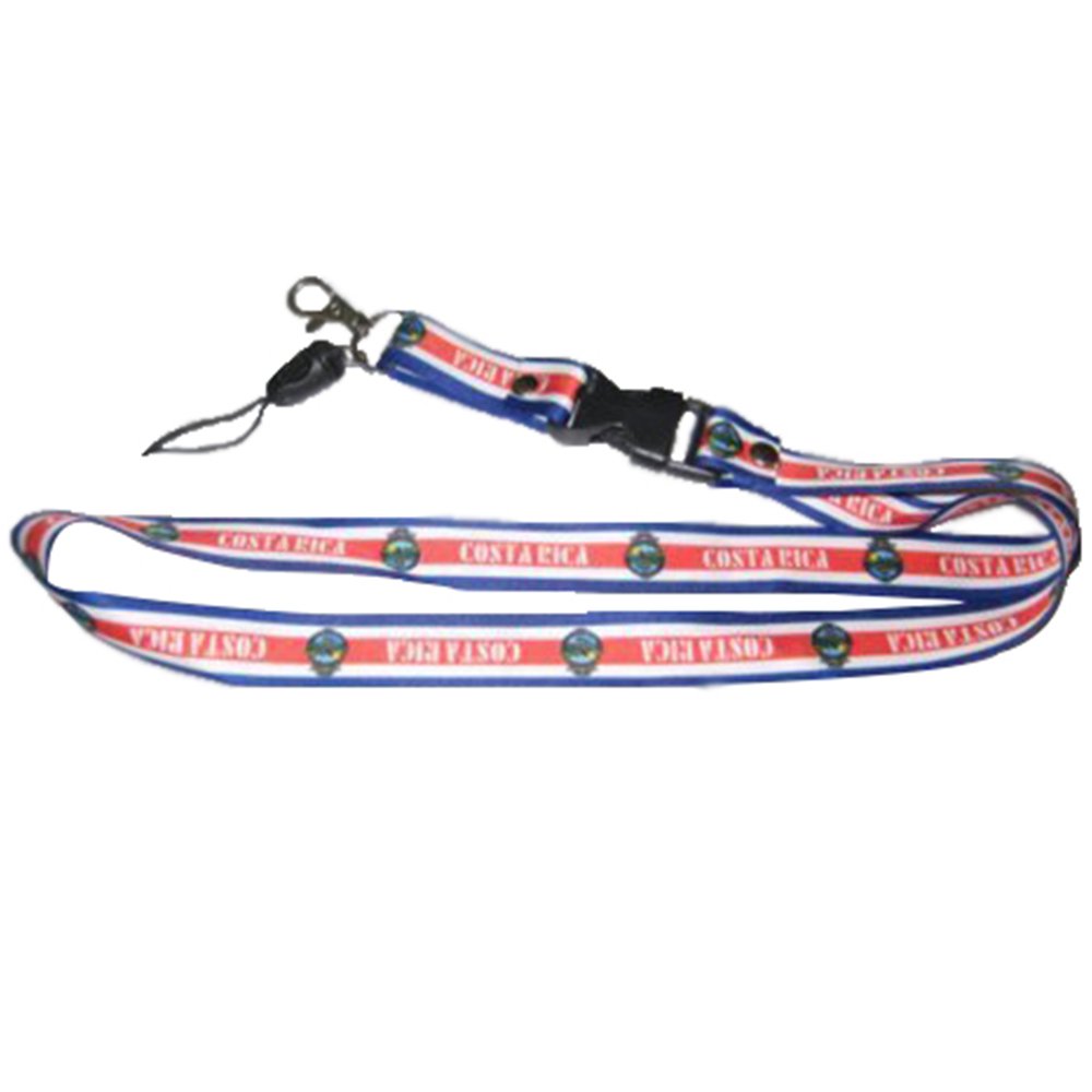 3-Pack Lanyard Neck Strap with Keychain & Badge Holder - Durable ID Card Holder for Work, Events & Travel (USA Flag Design) - Perfect for Office, School, Conferences and Security Access
