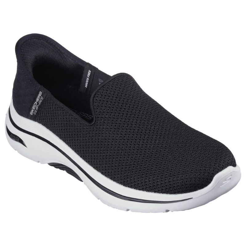 Women's Slip-On Walking Shoes with Arch Support - Skechers Go Walk Arch Fit 2 Dela - Comfortable Sneakers for Walking, Travel & Everyday Wear