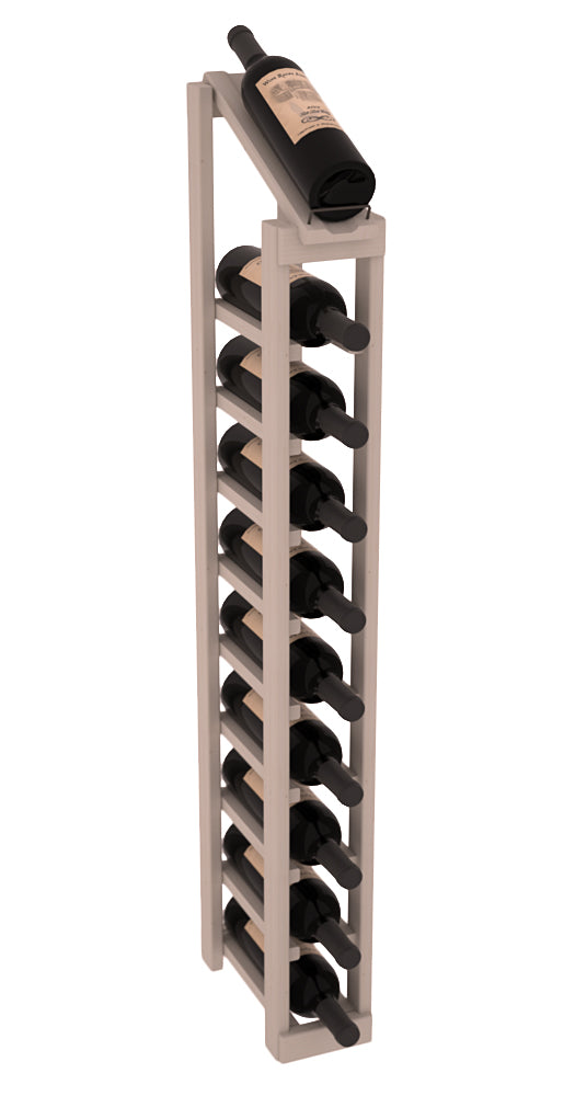 InstaCellar 10R Display Top Rack - Single Column Wine Storage Organizer for Kitchen, Bar & Cellar | Perfect for Wine Bottle Organization & Display