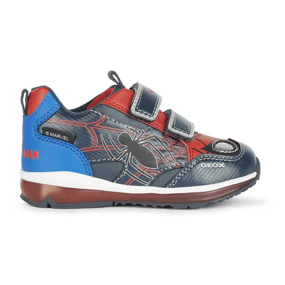 Geox Boys B Todo Sneakers - Lightweight Breathable Kids Shoes for School & Play | Comfortable Everyday Sneakers for Active Boys