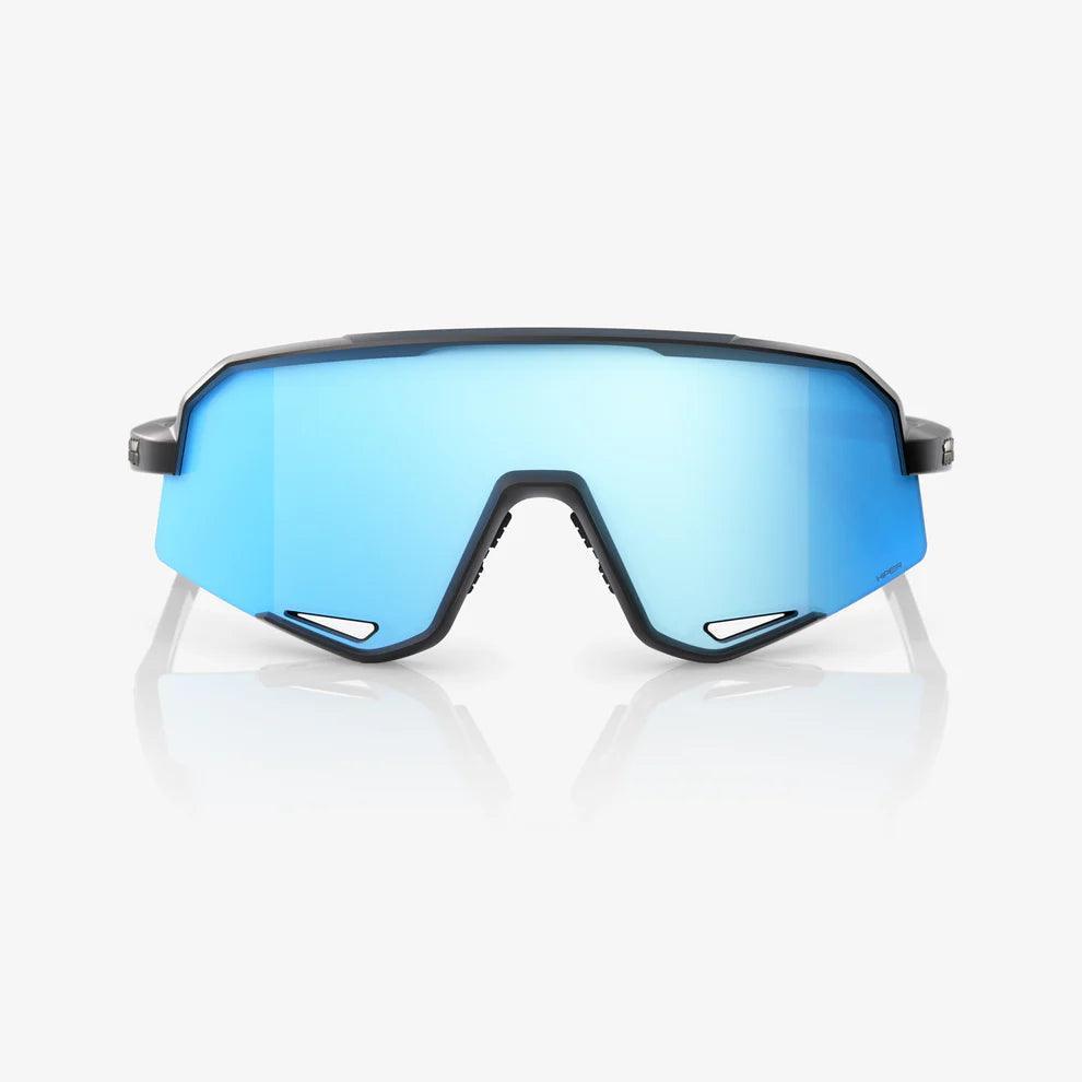 SLENDALE 100% UV Protection Sunglasses - Matte Black Frame with HiPER Blue Multilayer Mirror Lens for Men & Women | Perfect for Driving, Beach, Outdoor Sports & Fashion Accessories