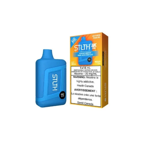 STLTH 8K PRO Disposable Vape with LED Display - 8000 Puffs | 5-Pack for Long-Lasting Use | Perfect for Travel, Parties & On-the-Go Vaping (Ontario)