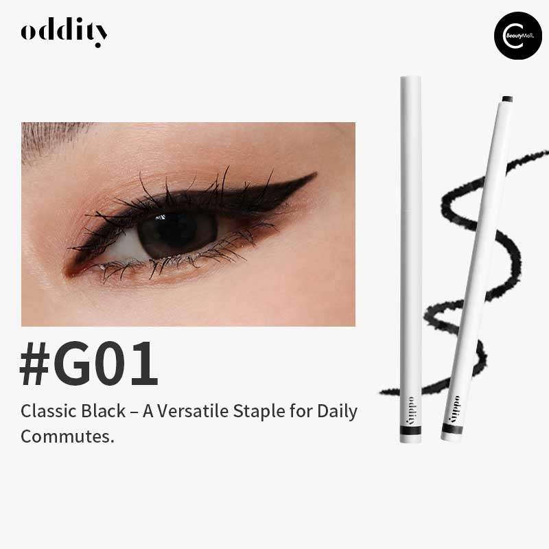 ODDITY Stay Put Eyeliner Pencil - Long Lasting Waterproof Eye Liner for Smudge-Proof Makeup - Perfect for Daily Wear, Parties & Special Occasions