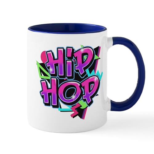 White/Navy Inside - Hip Hop Mugs
