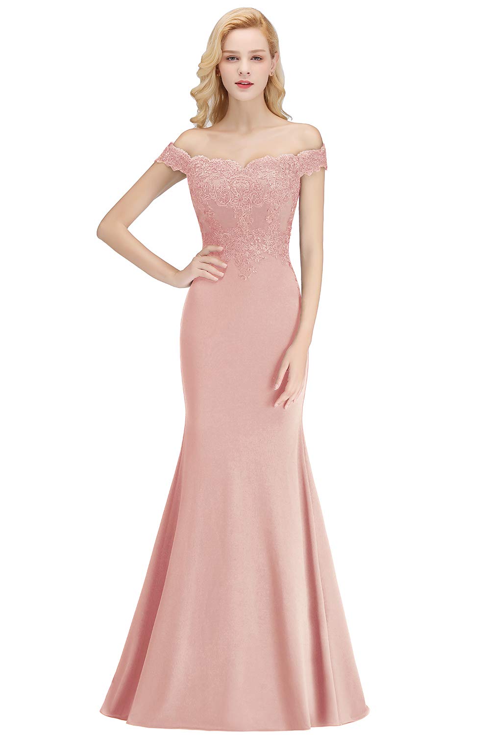 Elegant Off-Shoulder Mermaid Prom Dresses for Women - Long Formal Evening Gowns for Homecoming, Wedding, and Special Occasions