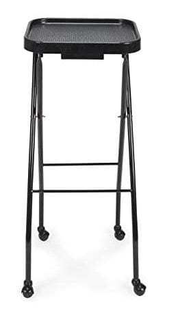 Foldable Serving Tray - CALEB Portable Folding Table Tray for Dining, Breakfast in Bed, Office Snacks & Outdoor Picnics