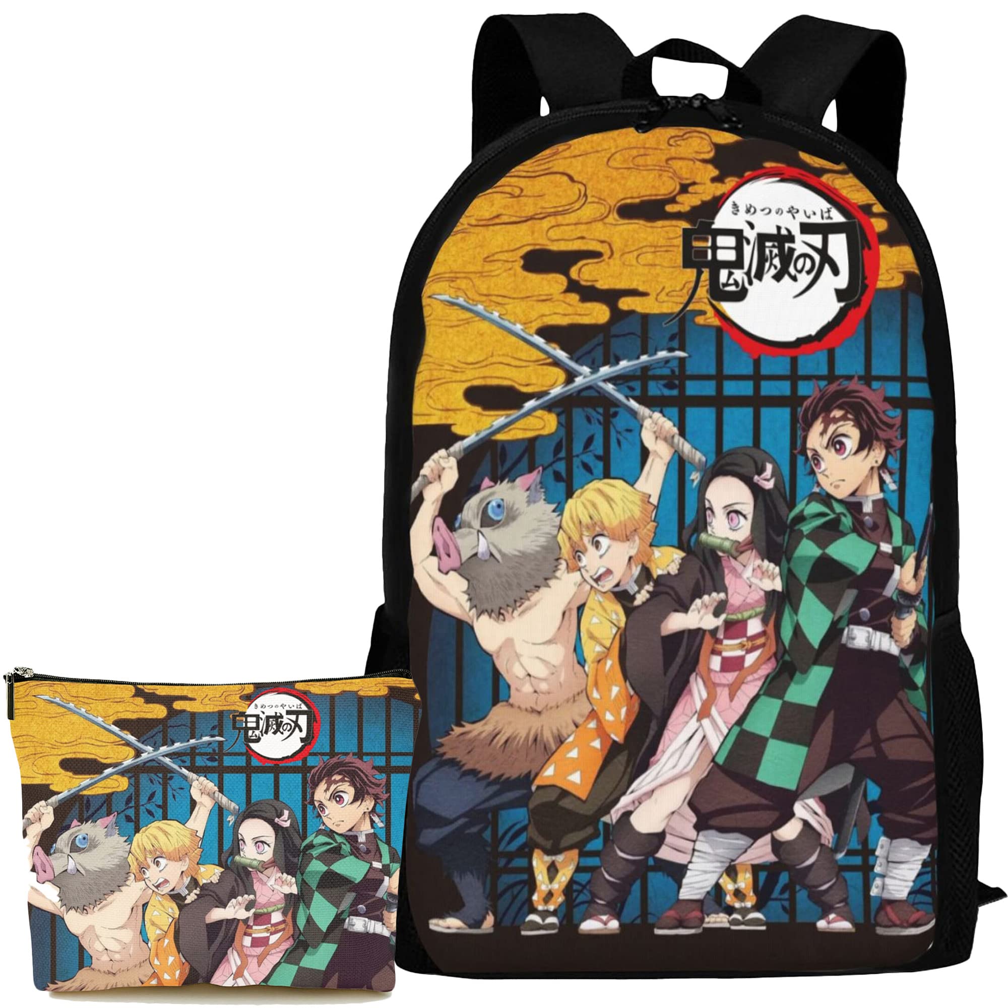 Anime Backpack 17 Inch - Lightweight Laptop Backpack for School, Travel & Work - Stylish Casual Daypack for Teens & College Students - Perfect for Daily Commute, Campus Life & Weekend Trips