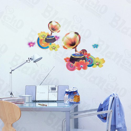 Morning Glory Wall Decals - Removable Vinyl Stickers for Home Decor | Perfect for Nursery, Living Room & Bedroom Wall Art