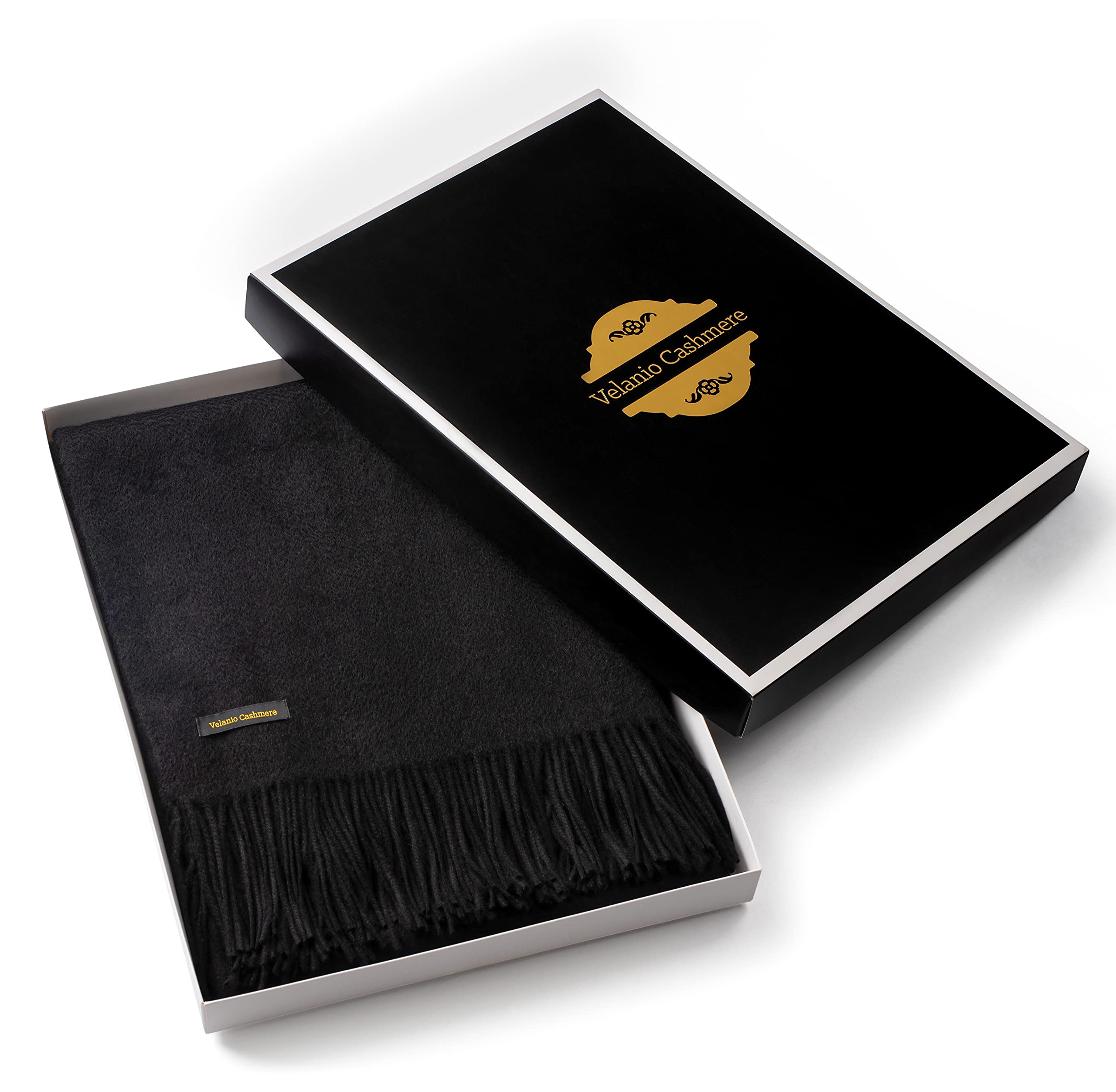 Velanio 100% Cashmere Throw Blanket 60