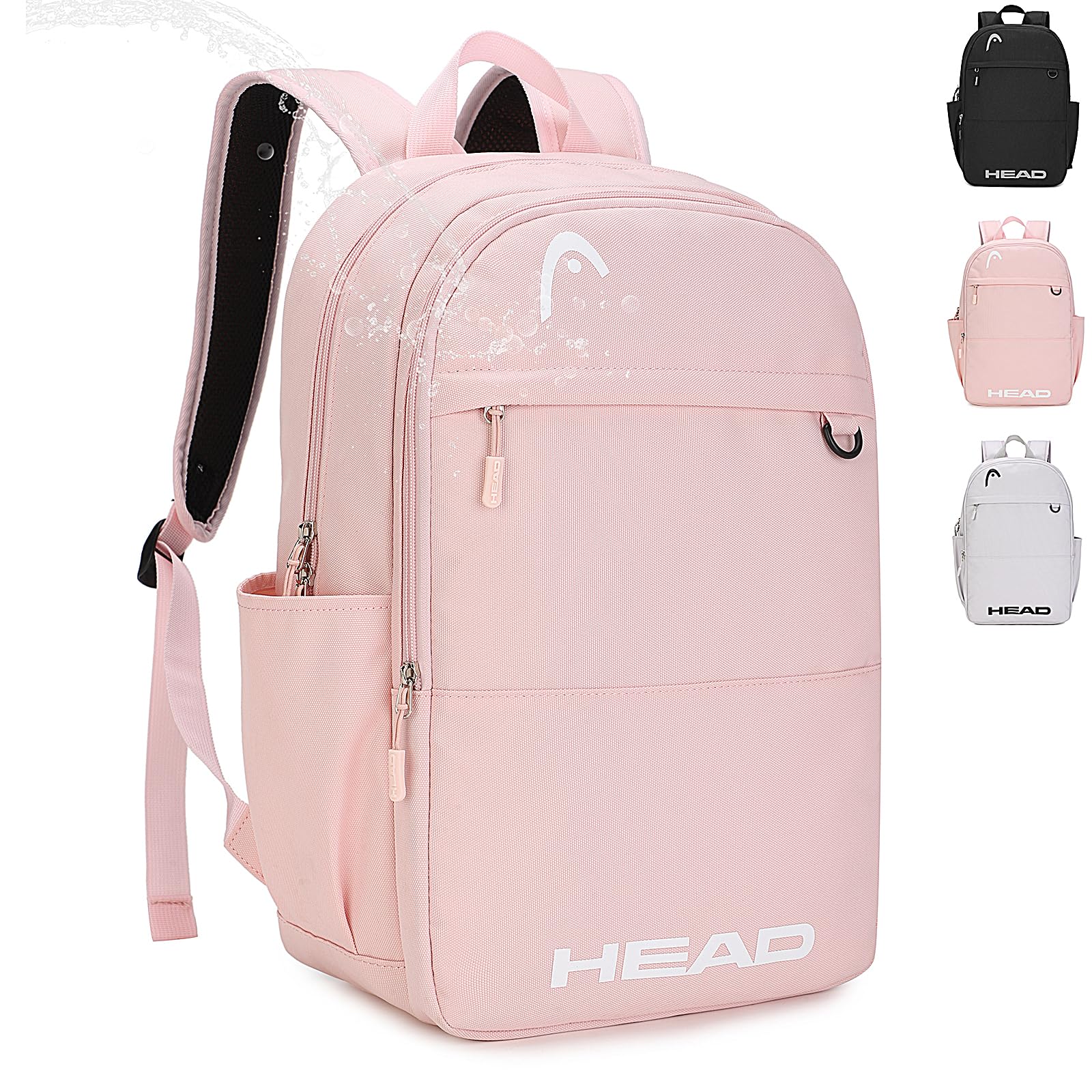 Waterproof Travel Backpack for Women & Men - Lightweight Laptop Backpack Fits 15.6 Inch Notebook, Durable College Backpack for Gym, Work, School, Hiking & Outdoor Activities | Perfect for Commuting, Business Trips & Weekend Getaways