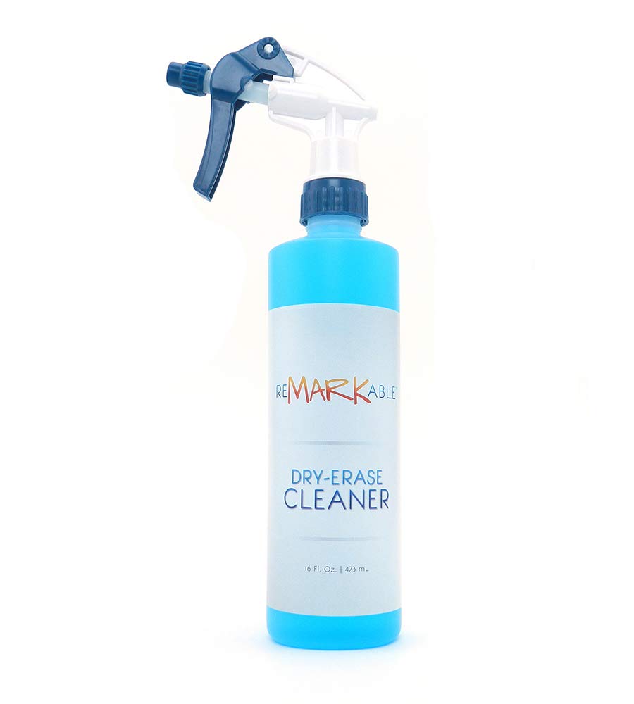 Best Dry-Erase Cleaner Spray - 16oz Bottle for Whiteboards, Glass & Non-Porous Surfaces - Perfect for Office, Classroom & Home Use