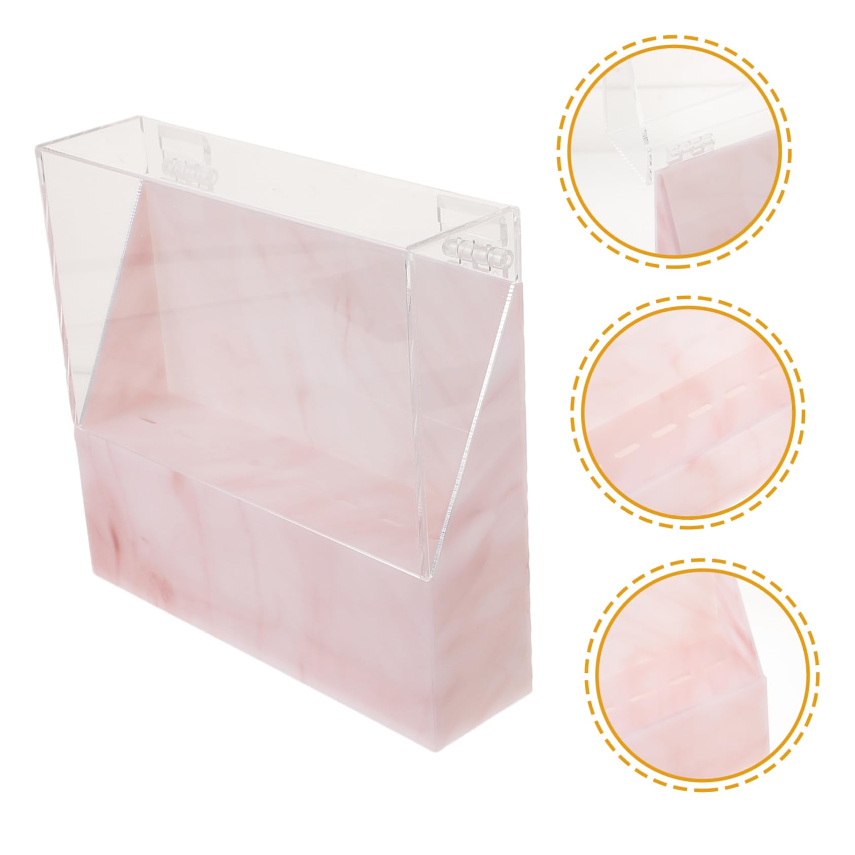 Professional Makeup Tweezers Stand Display Organizer - Portable Lash Tweezers Storage Box for Salon, Beauty Studio & Home Makeup Organization (Perfect for Eyebrow Shaping, Eyelash Extensions & Cosmetic Tools)