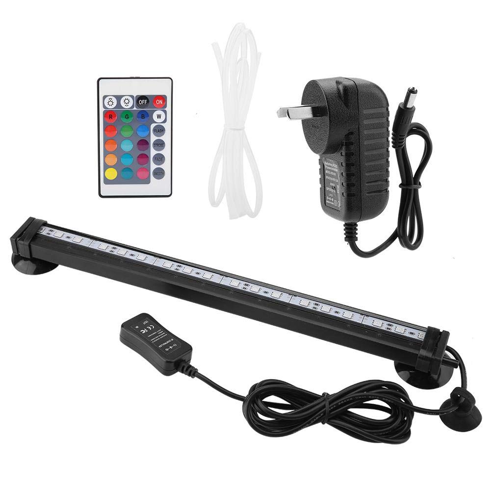 EVTSCAN LED Aquarium Light with Remote Control - Adjustable Color Fish Tank Bubble Light for Freshwater & Saltwater Tanks - Perfect for Home Aquarium Decoration and Coral Growth