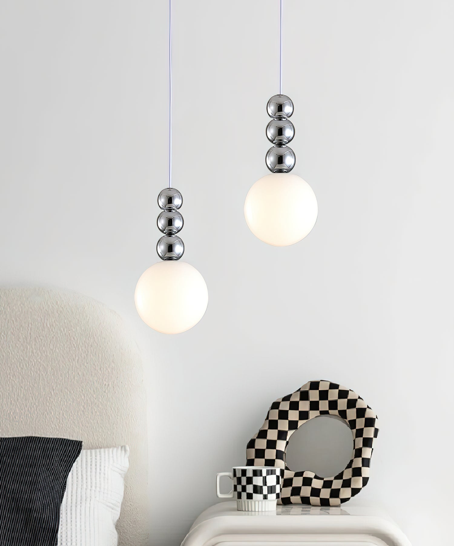 Handmade Creative Gourd-Shaped Glass Pendant Light - Perfect for Boho Home Decor, Living Room, Bedroom & Dining Room Lighting