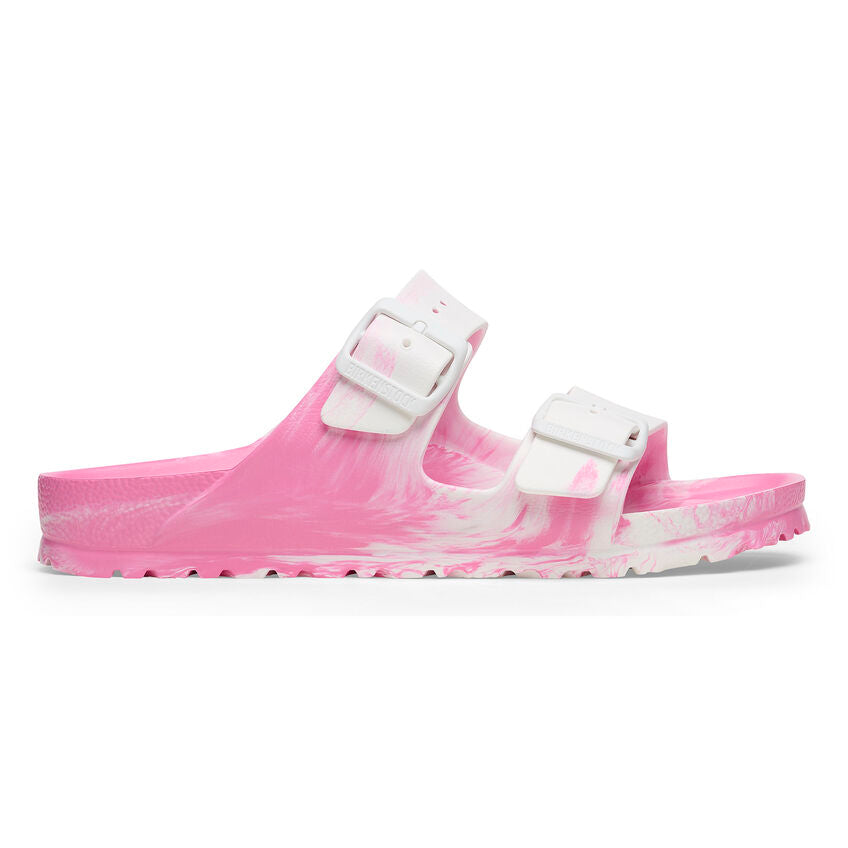 Birkenstock Arizona EVA Sandals in Multi Candy Pink - Comfortable & Lightweight for Beach, Pool, and Summer Outings