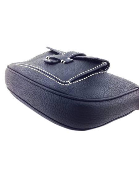 Luxury Loro Piana Fjord Leather Globe Pochette Bag for Women | Premium Italian Leather Clutch | Perfect for Evening Parties, Weddings & Special Occasions