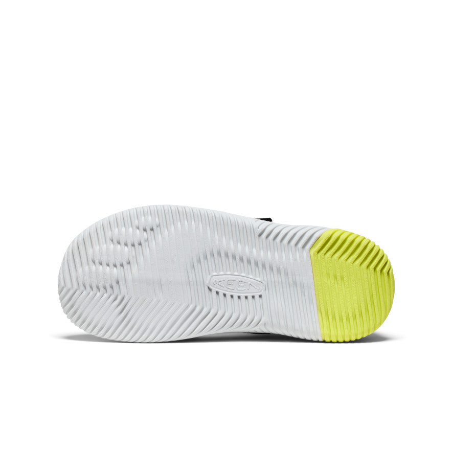 KNX Knit Double Strap Big Kids' Sneakers - Black/Evening Primrose | Comfortable & Stylish for School, Play & Everyday Wear